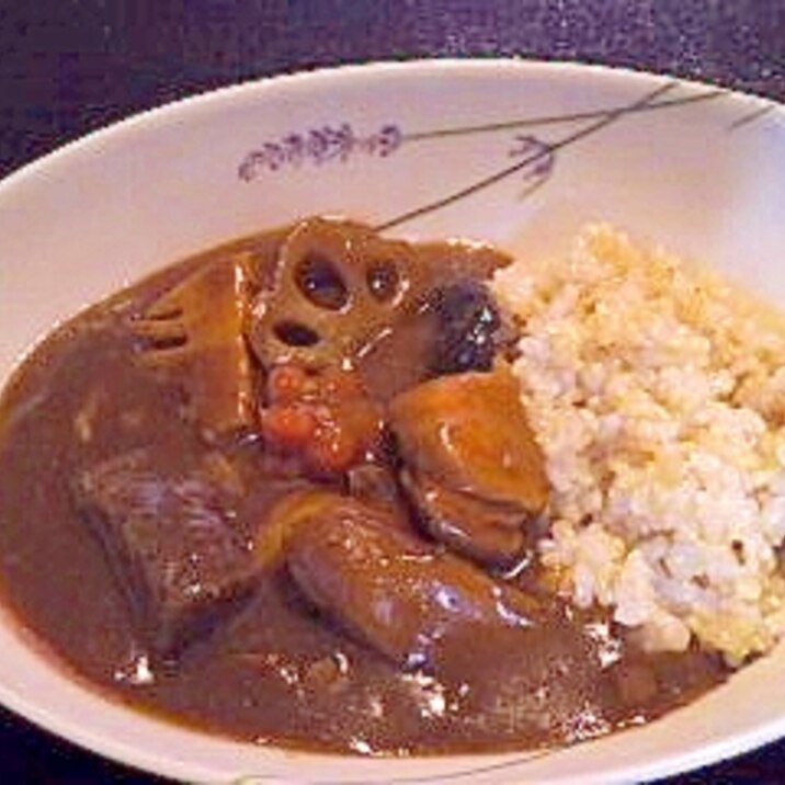 おせちの残りをアレンジ★お煮しめの和風カレー